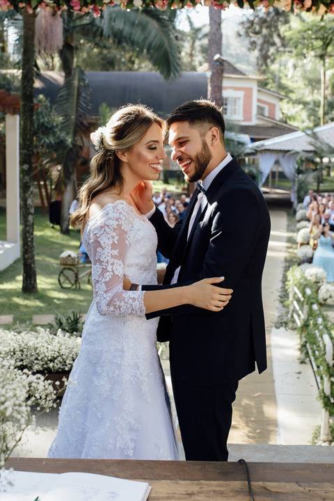 casamento de dia no espaço vila borguese são paulo fotografo fernando oliveira beijo noiva'