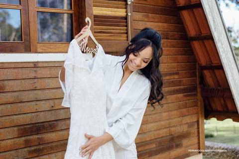 Casamento no Campo Local Villa Boa Vista Embu Guaçu Sp Fotografo Fernando Oliveira Fotografia Ar livre de dia decoração noiva vestido '