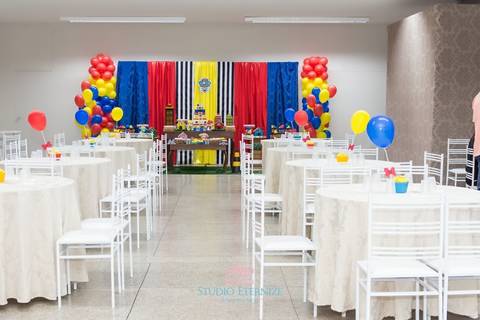 Decoração salão - aniversário infantil - patrulha canina - Studio Eternize - São Sebastião do Paraíso - Poços de Caldas - MG'