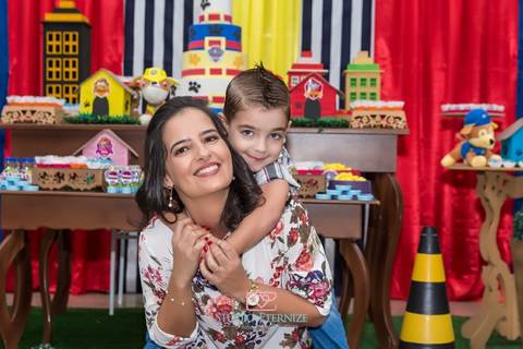 Aniversário infantil - patrulha canina - Studio Eternize - São Sebastião do Paraíso - Poços de Caldas - MG'