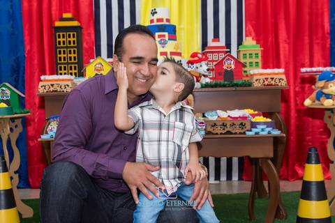 Aniversário infantil - patrulha canina - Studio Eternize - São Sebastião do Paraíso - Poços de Caldas - MG'