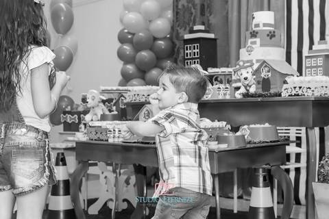 Aniversário infantil - patrulha canina - Studio Eternize - São Sebastião do Paraíso - Poços de Caldas - MG'