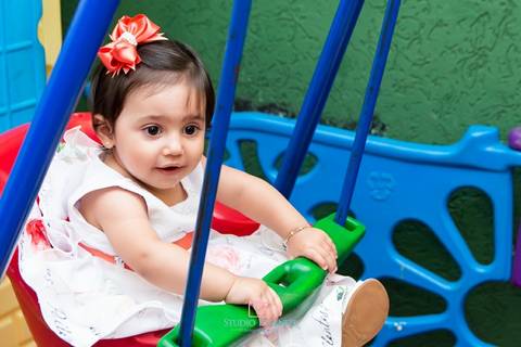Aniversário infantil - 1 ano - Jardim - Studio Eternize - Alakazam - Poços de Caldas - MG'
