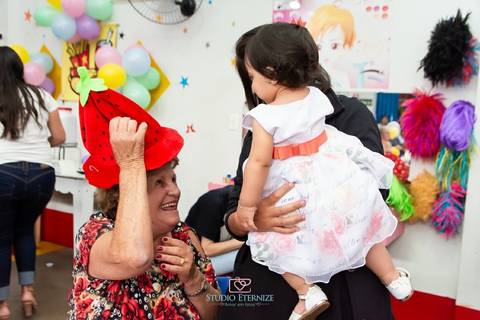 Aniversário infantil - 1 ano - Jardim - Studio Eternize - Alakazam - Poços de Caldas - MG'