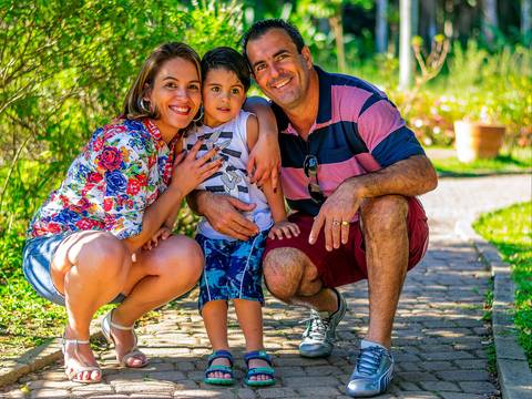 Ensaio de Família | Externa | Jardim Botânico de São Paulo | Cid Andrade Retratos'