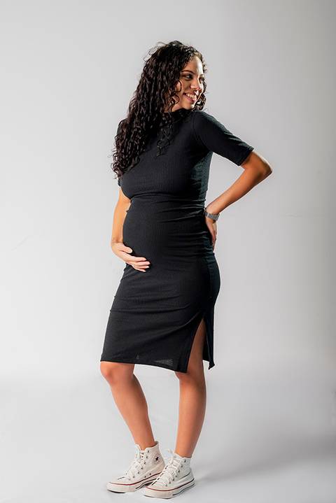 Ensaio de gestante em estudio em Belo horizonte'