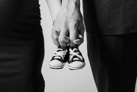 Foto de gestante em estúdio em Belo horizonte'