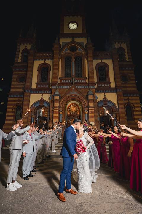 casamento na igreja são José em Belo horizonte'