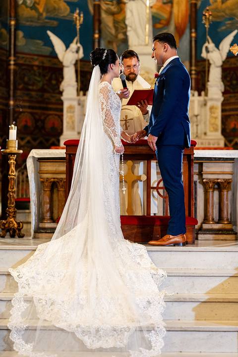 casamento na igreja são José em Belo horizonte'