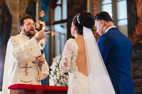 casamento na igreja são José em Belo horizonte'