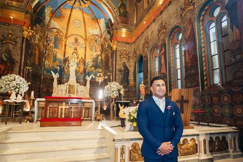 casamento na igreja são José em Belo horizonte'