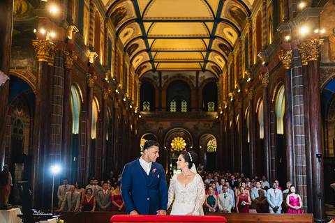 casamento na igreja são José em Belo horizonte'
