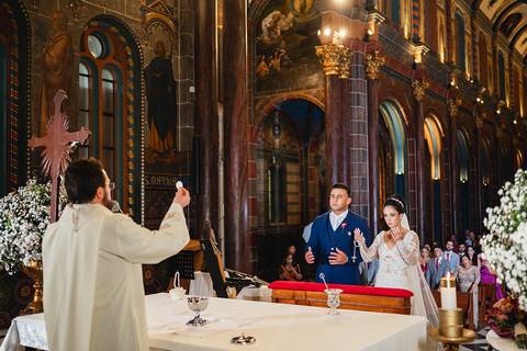 casamento na igreja são José em Belo horizonte'