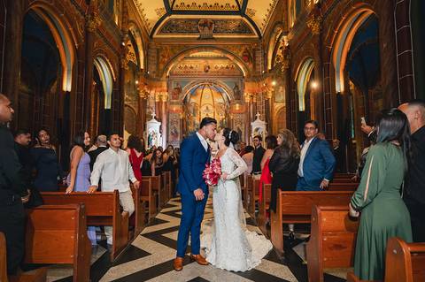 casamento na igreja são José em Belo horizonte'