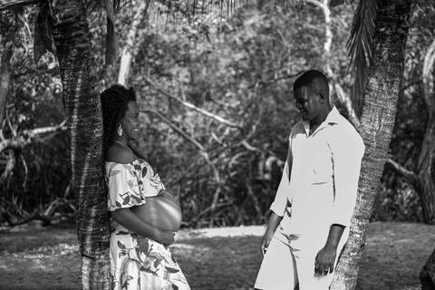 O amor em branco e preto...'