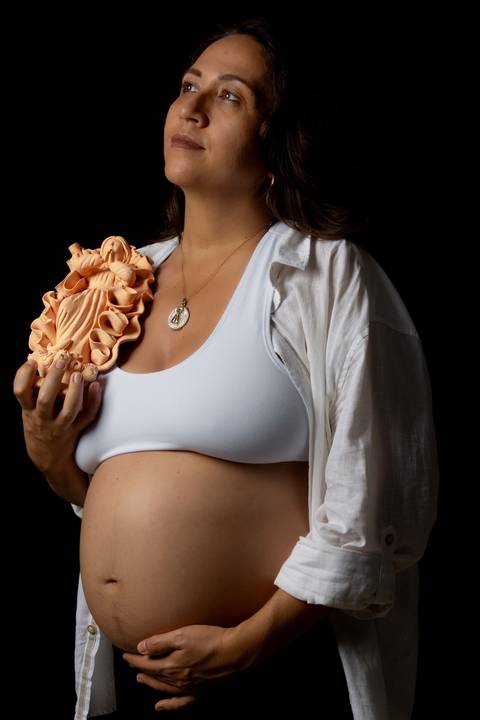 Foto Junto com Nossa Senhora!'