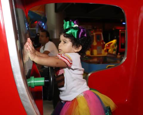 Festa infantil no Game Station'