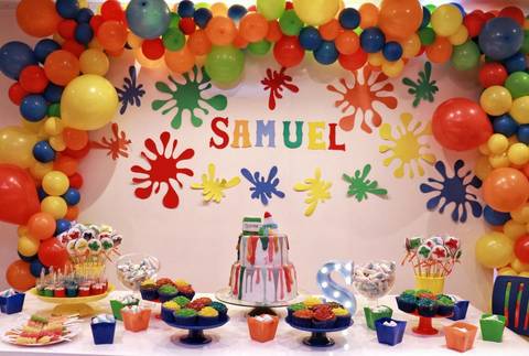 Festa de aniversário infantil no shopping'