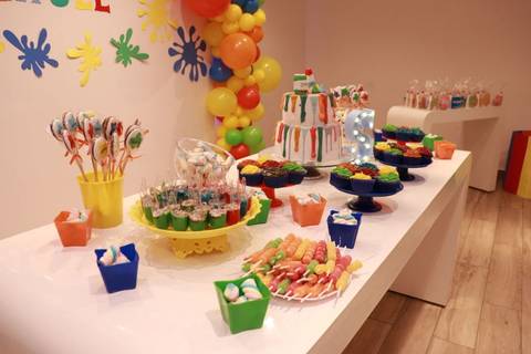 Festa infantil tema slimes'