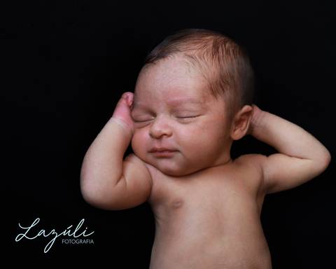 Ensaio newborn com 9 dias'