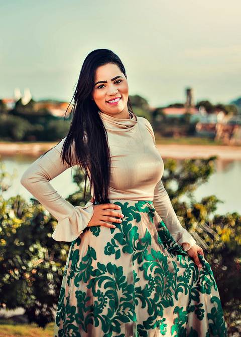 Ensaio da cantora Stefhany Cardoso'