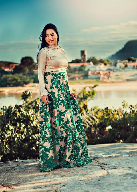 Ensaio da cantora Stefhany Cardoso'