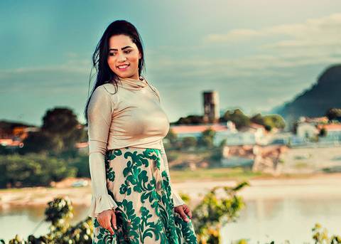 Ensaio da cantora Stefhany Cardoso'