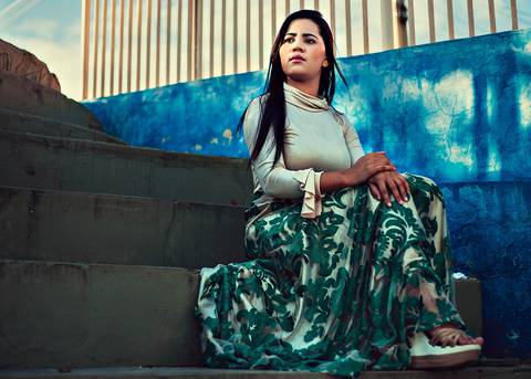 Ensaio da cantora Stefhany Cardoso'