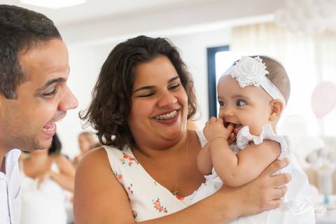 os irmãos, conhecidos tambem como papai e dinda brincando com Giulinha'