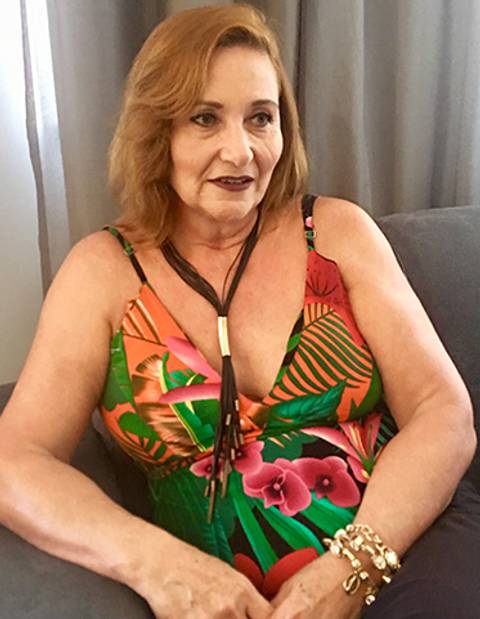 Depois de anos, reencontrei uma recente imagem de uma das musas do cinema brasileiro: SANDRA GRAFFI'