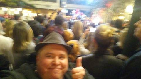 Foto tirada no pocket show do Paulo Ricardo, em Julho/2019'