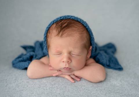 ensaio fotográfico recém-nascido'