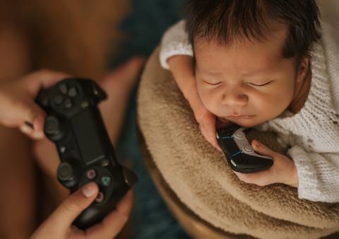 roupinhas de bebê recém nascido para newborn controle de jogo'