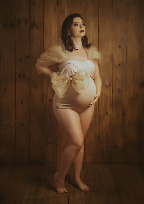Ensaio gestante Vogue'