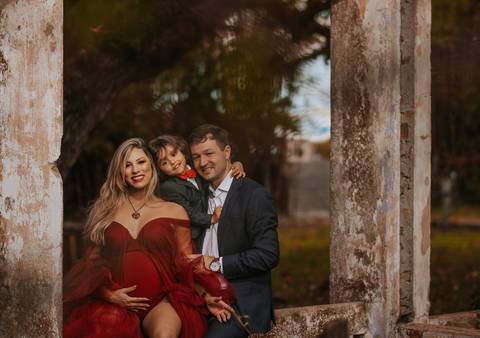 ensaio de grávida no caminho de pedras em bento gonçalves'