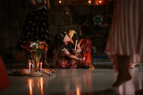 Retrato de mulher em Bento Gonçalves'