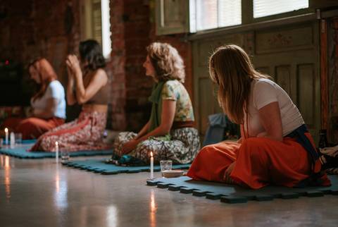 Diagonal direita das alunas'