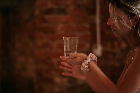 copo d'água representando elemento água'