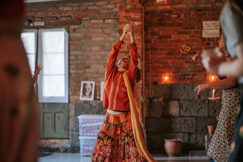 movimentos da dança'