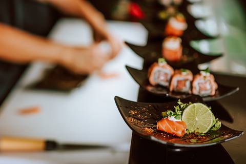 fotografia corporativa de restaurante japonês'