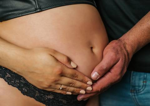 detalhes de ensaio de grávida '