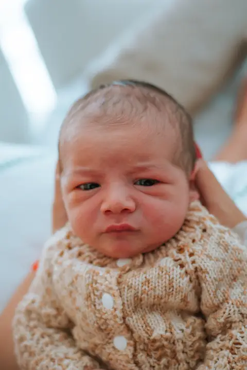 primeira fotografia vestido no hospital'