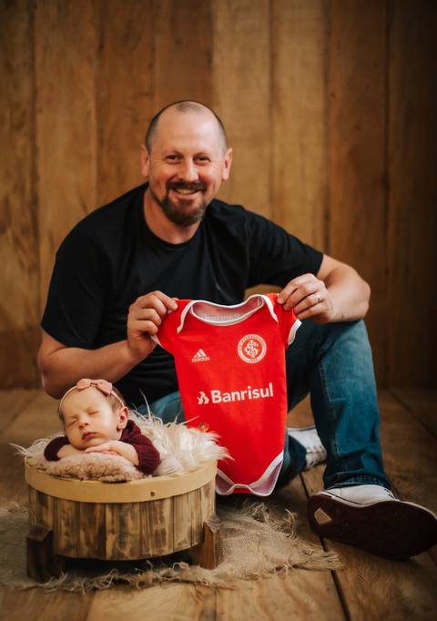 camisa body do time de futebol internacional, time do papai no ensaio newborn'