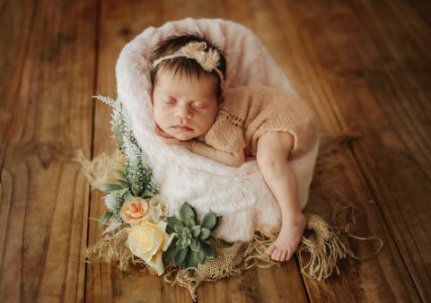 composição com cadeirinha newborn'