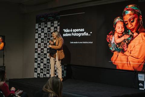 Mentoria de fotografia newborn abordando preparação para o ensaio.
'
