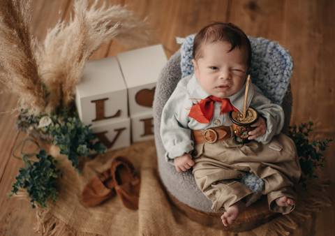 fotos de bebê com pilcha'
