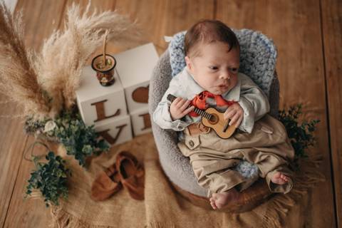 fotos de bebê com pilcha'