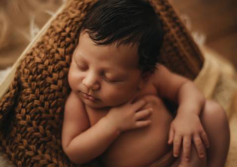 sessão fotográfica recém nascido'
