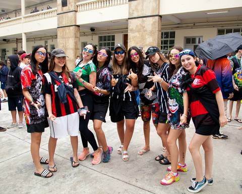 trote dos terceirão Marista'