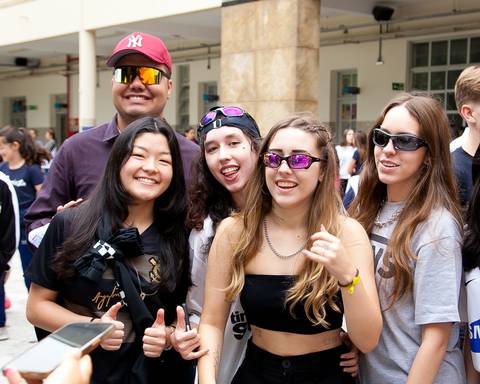 trote dos terceirão Marista'